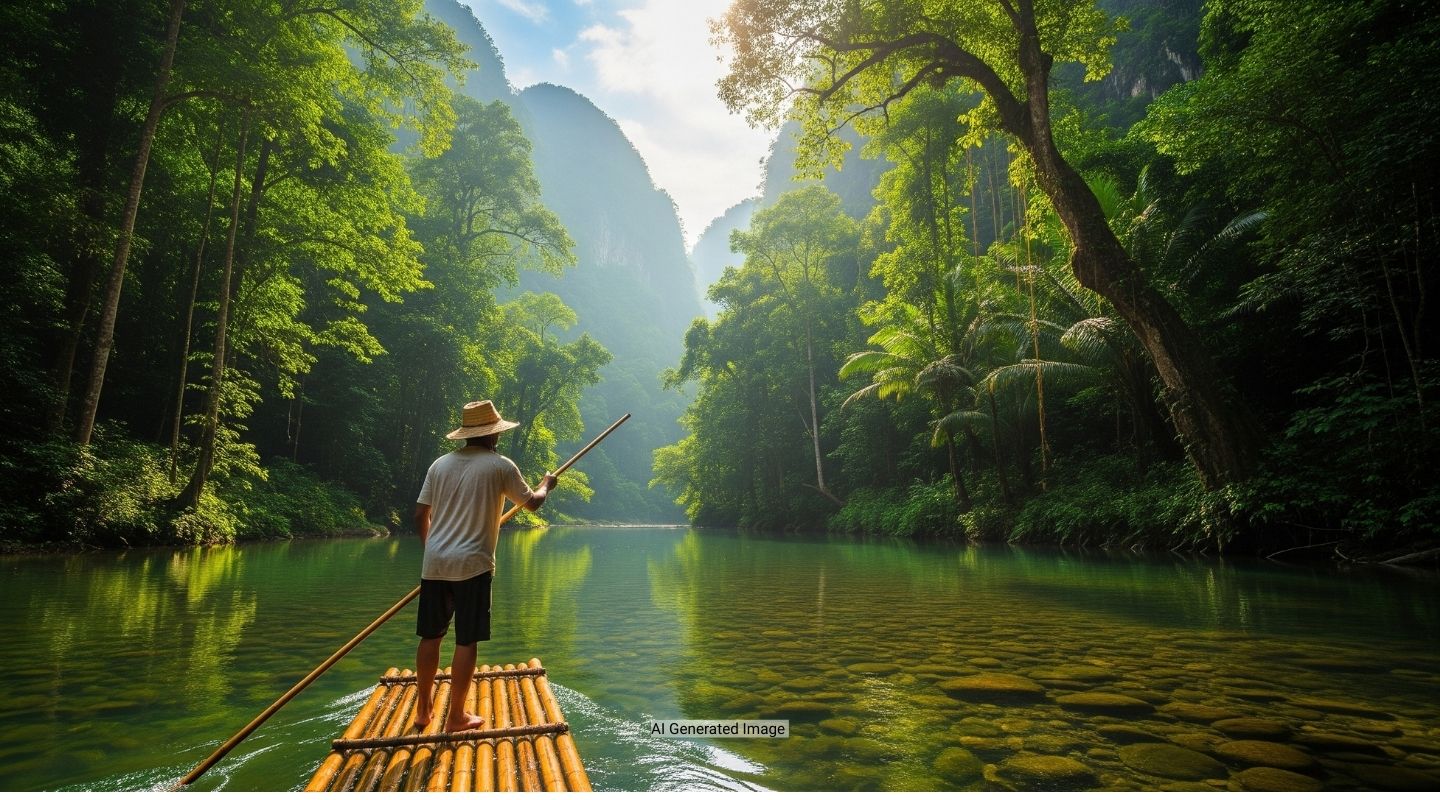 Bamboo Rafting (Krabi)