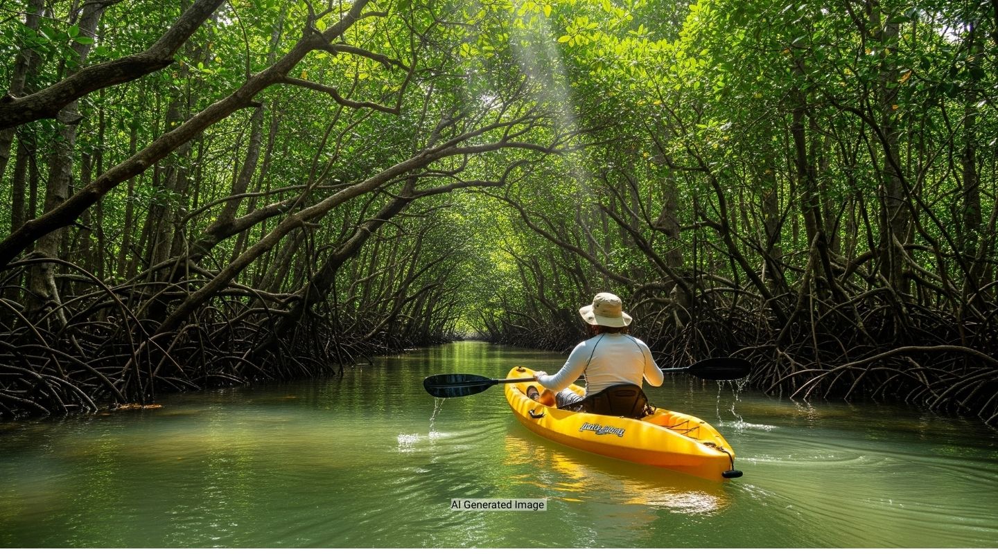 Kayaking in Koh Lanta Tung Yee Peng Mangrove Forest