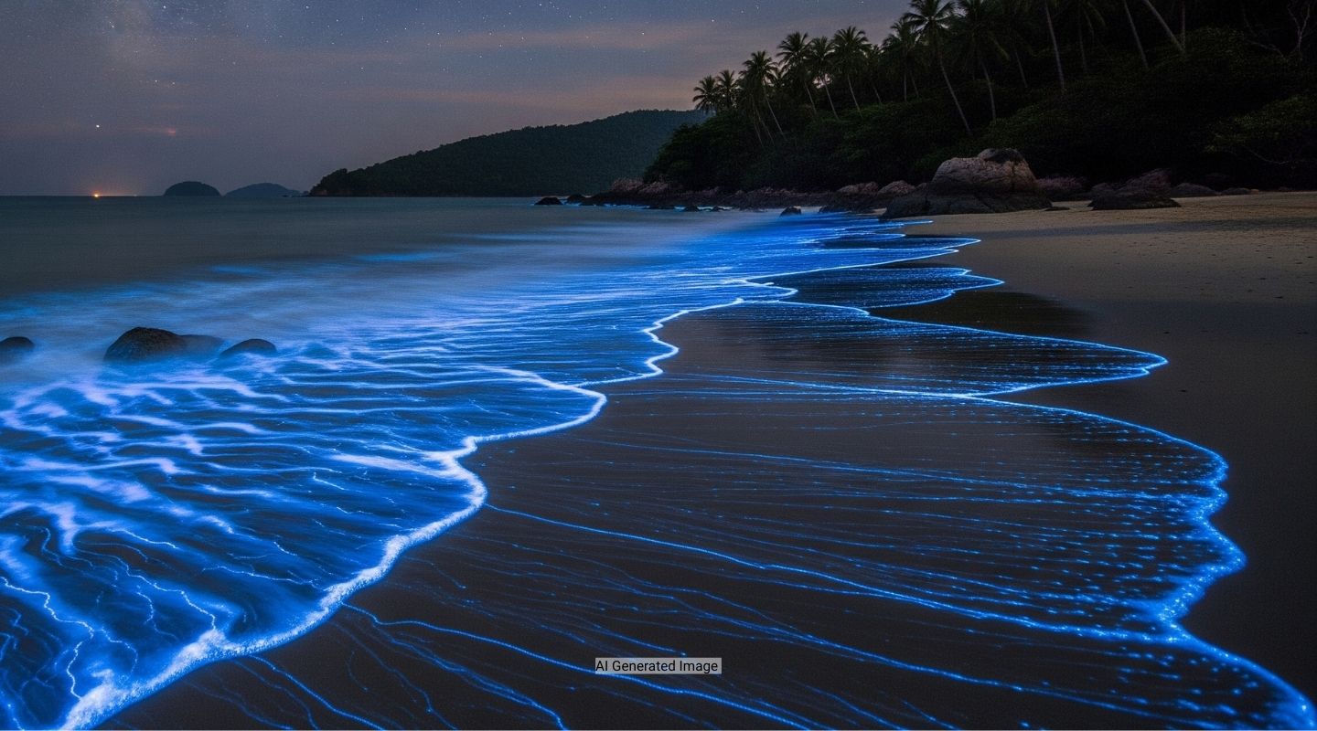 Bioluminescent Plankton or 